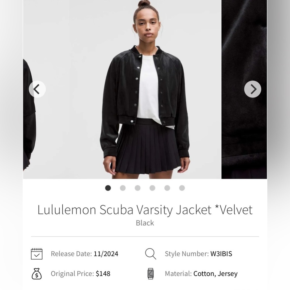 Lululemon Scuba Varsity Jacket